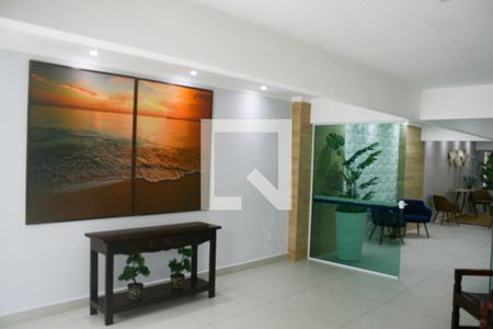 Hall de entrada de apartamento para alugar com 2 quartos, 99m² em Vila Caiçara, Praia Grande