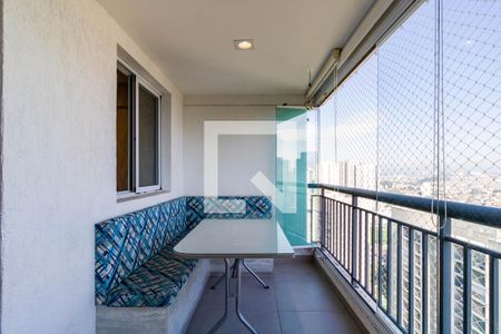 Varanda da Sala de apartamento à venda com 3 quartos, 87m² em Vila Andrade, São Paulo