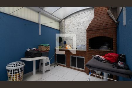 Churrasqueira de casa para alugar com 3 quartos, 107m² em Vila Guilhermina, São Paulo