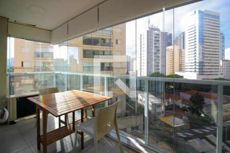 Varanda de apartamento para alugar com 1 quarto, 48m² em Vila Gertrudes, São Paulo