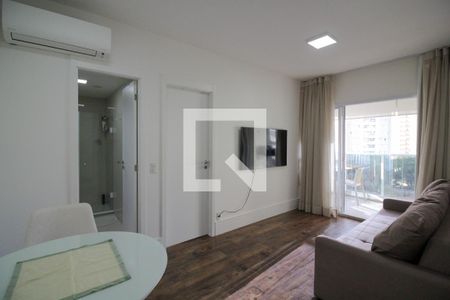 Sala de apartamento para alugar com 1 quarto, 48m² em Vila Gertrudes, São Paulo