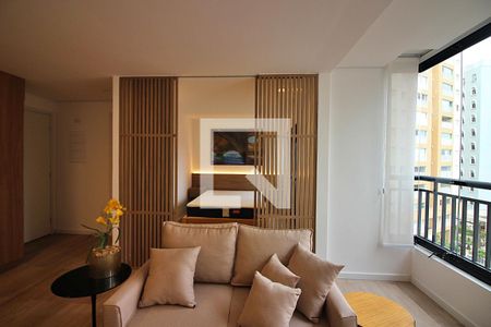 Sala/Cozinha de apartamento para alugar com 1 quarto, 40m² em Centro, São Bernardo do Campo
