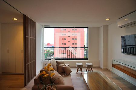Sala/Cozinha de apartamento para alugar com 1 quarto, 40m² em Centro, São Bernardo do Campo
