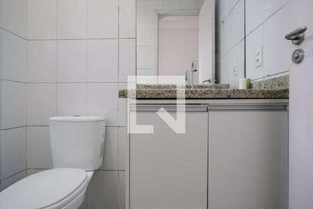 Banheiro da suíte de apartamento à venda com 2 quartos, 72m² em Barcelona, São Caetano do Sul