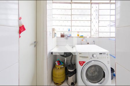 Área de serviço de apartamento à venda com 2 quartos, 80m² em Alto Barroca, Belo Horizonte
