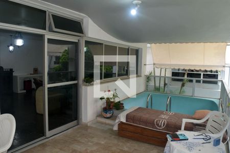 Varanda da Sala de apartamento à venda com 4 quartos, 215m² em Barra da Tijuca, Rio de Janeiro