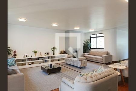 Sala de Estar de apartamento à venda com 4 quartos, 280m² em Jardim Paulista, São Paulo