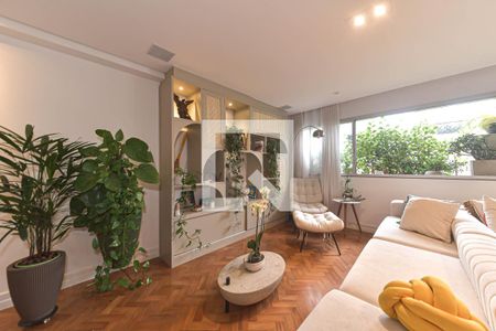 Sala de apartamento à venda com 3 quartos, 130m² em Campo Belo, São Paulo