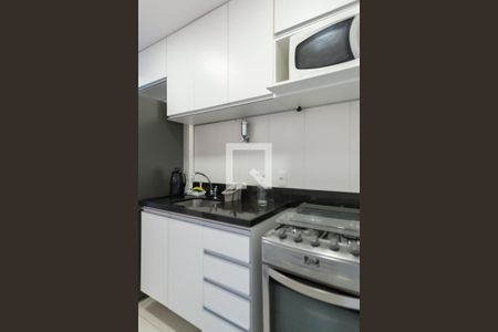 Cozinha de apartamento para alugar com 2 quartos, 67m² em Vila da Serra, Nova Lima
