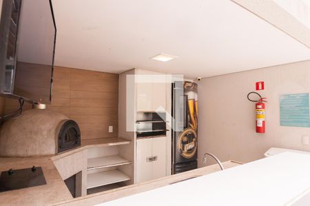 Área comum - Churrasqueira de apartamento para alugar com 2 quartos, 67m² em Vila da Serra, Nova Lima