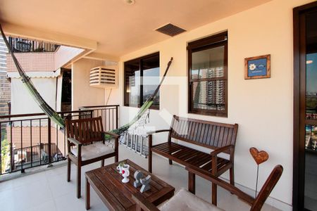 Varanda de apartamento para alugar com 1 quarto, 64m² em Barra da Tijuca, Rio de Janeiro
