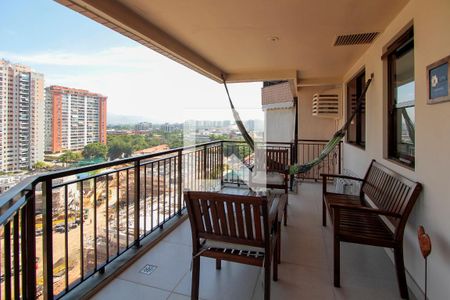 Varanda de apartamento para alugar com 1 quarto, 64m² em Barra da Tijuca, Rio de Janeiro