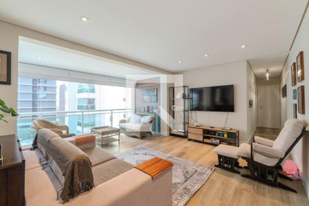 Sala de apartamento à venda com 3 quartos, 123m² em Consolação, São Paulo