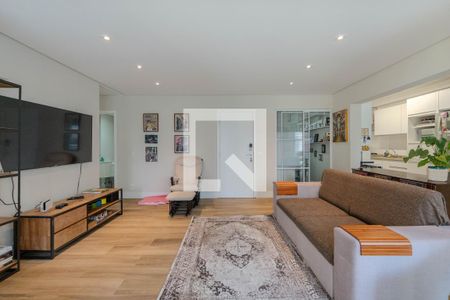 Sala de apartamento à venda com 3 quartos, 123m² em Consolação, São Paulo