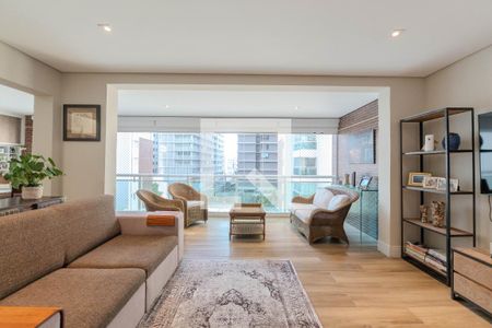 Sala de apartamento à venda com 3 quartos, 123m² em Consolação, São Paulo