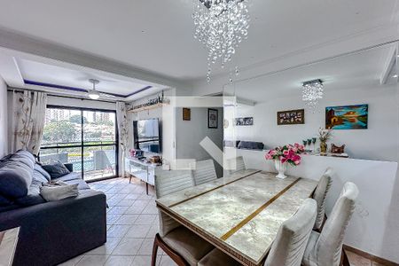 Sala de apartamento à venda com 3 quartos, 90m² em Vila Regente Feijó, São Paulo