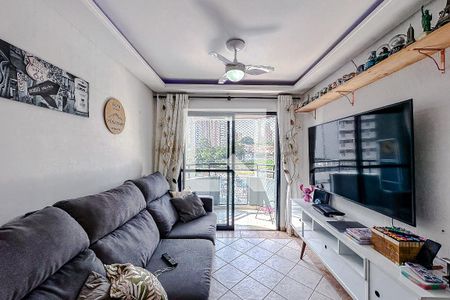 Sala de apartamento à venda com 3 quartos, 90m² em Vila Regente Feijó, São Paulo