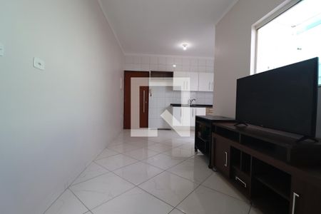 Sala de apartamento à venda com 2 quartos, 48m² em Vila Bela Vista, Santo André