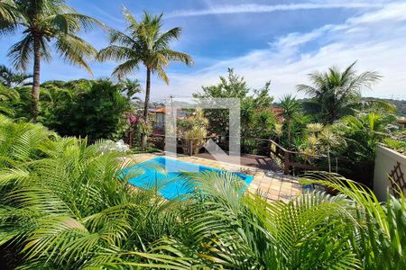 Vista da Sala de casa de condomínio à venda com 4 quartos, 380m² em Badu, Niterói