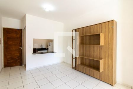 Sala/Quarto de apartamento para alugar com 1 quarto, 38m² em Bosque, Campinas