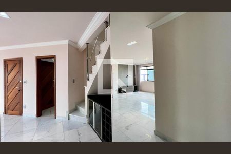 Sala de apartamento à venda com 4 quartos, 212m² em Castelo, Belo Horizonte