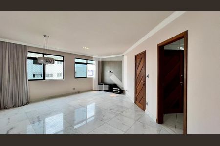 Sala de apartamento à venda com 4 quartos, 212m² em Castelo, Belo Horizonte