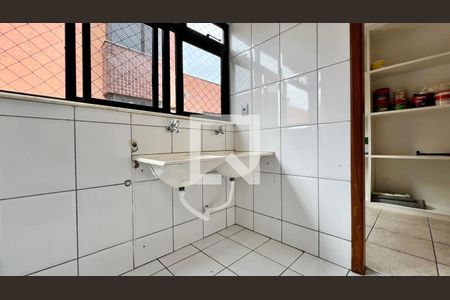 Área de Serviço de apartamento à venda com 4 quartos, 212m² em Castelo, Belo Horizonte