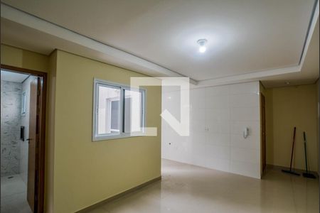 Sala de apartamento à venda com 2 quartos, 69m² em Vila Valparaíso, Santo André