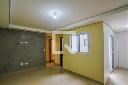 Sala de apartamento à venda com 2 quartos, 69m² em Vila Valparaíso, Santo André