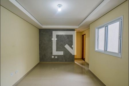 Sala de apartamento à venda com 2 quartos, 69m² em Vila Valparaíso, Santo André
