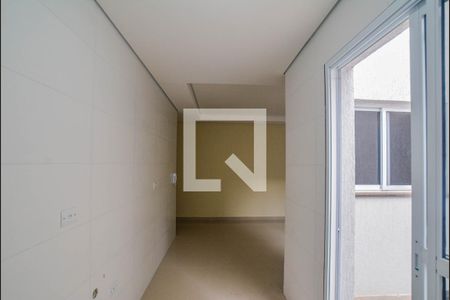 Cozinha de apartamento à venda com 2 quartos, 69m² em Vila Valparaíso, Santo André