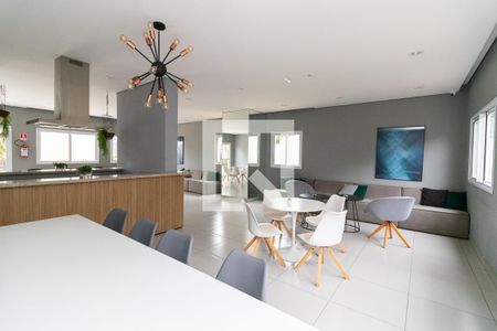 Área comum - Salão de festas de apartamento à venda com 2 quartos, 40m² em Vila Pierina, São Paulo