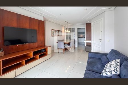 Sala de Estar de apartamento para alugar com 3 quartos, 100m² em Brooklin Novo, São Paulo