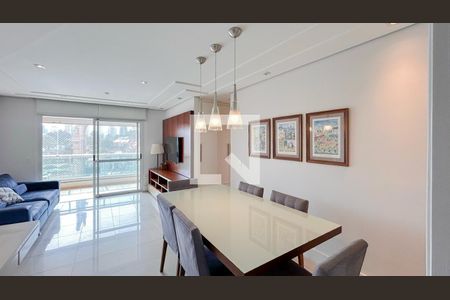 Sala de Jantar de apartamento para alugar com 3 quartos, 100m² em Brooklin Novo, São Paulo