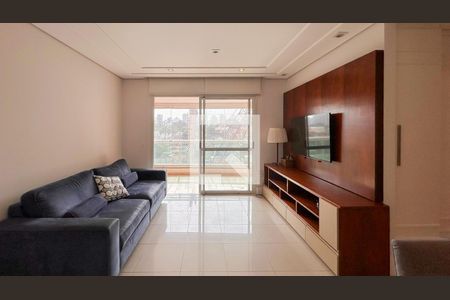 Sala de Estar de apartamento para alugar com 3 quartos, 100m² em Brooklin Novo, São Paulo