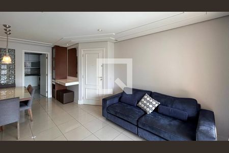 Sala de Estar de apartamento para alugar com 3 quartos, 100m² em Brooklin Novo, São Paulo