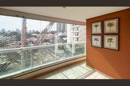 Varanda Sala de apartamento para alugar com 3 quartos, 100m² em Brooklin Novo, São Paulo