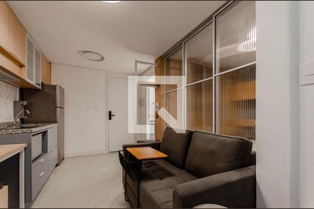 Sala de apartamento para alugar com 1 quarto, 27m² em Vila Mariana, São Paulo
