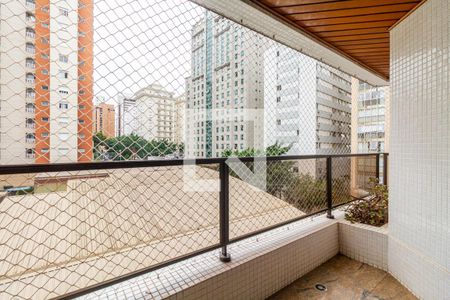 Varanda de apartamento à venda com 4 quartos, 188m² em Jardim Paulista, São Paulo