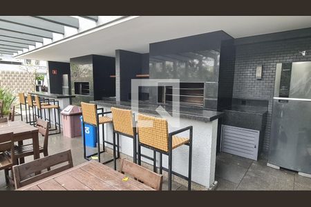 Área comum - Churrasqueira de apartamento à venda com 3 quartos, 67m² em São Sebastião, Porto Alegre