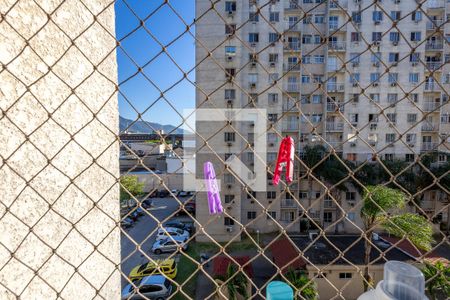 Área de Serviço Vista de apartamento à venda com 2 quartos, 53m² em São Cristóvão, Rio de Janeiro