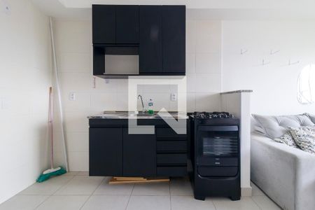 Cozinha de apartamento para alugar com 1 quarto, 29m² em Jardim Mirante, São Paulo