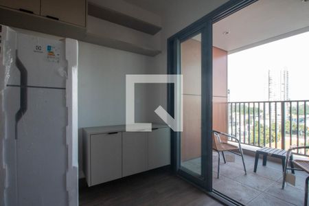 Sala/Cozinha de apartamento para alugar com 1 quarto, 29m² em Chácara Santo Antônio (zona Sul), São Paulo