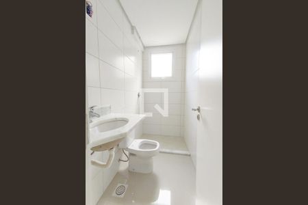 Banheiro da Suíte de apartamento à venda com 2 quartos, 58m² em Santos Dumont, São Leopoldo