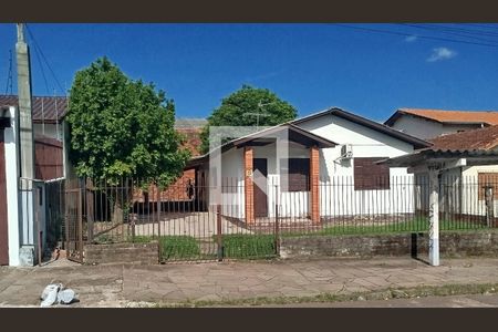 fachada de casa à venda com 3 quartos, 86m² em Canudos, Novo Hamburgo