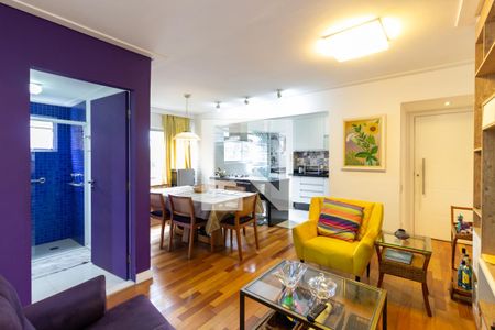 Sala de apartamento para alugar com 1 quarto, 60m² em Vila Beatriz, São Paulo