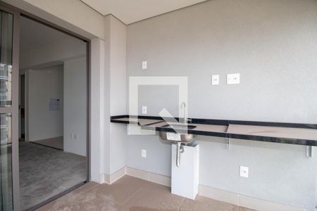 Varanda de apartamento à venda com 1 quarto, 49m² em Jardim das Acacias, São Paulo