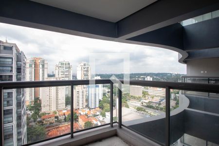 Varanda de apartamento à venda com 1 quarto, 49m² em Jardim das Acacias, São Paulo