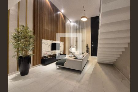 Sala de casa de condomínio à venda com 4 quartos, 300m² em Recreio dos Bandeirantes, Rio de Janeiro