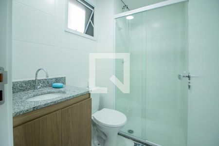 Banheiro de kitnet/studio à venda com 1 quarto, 24m² em Butantã, São Paulo